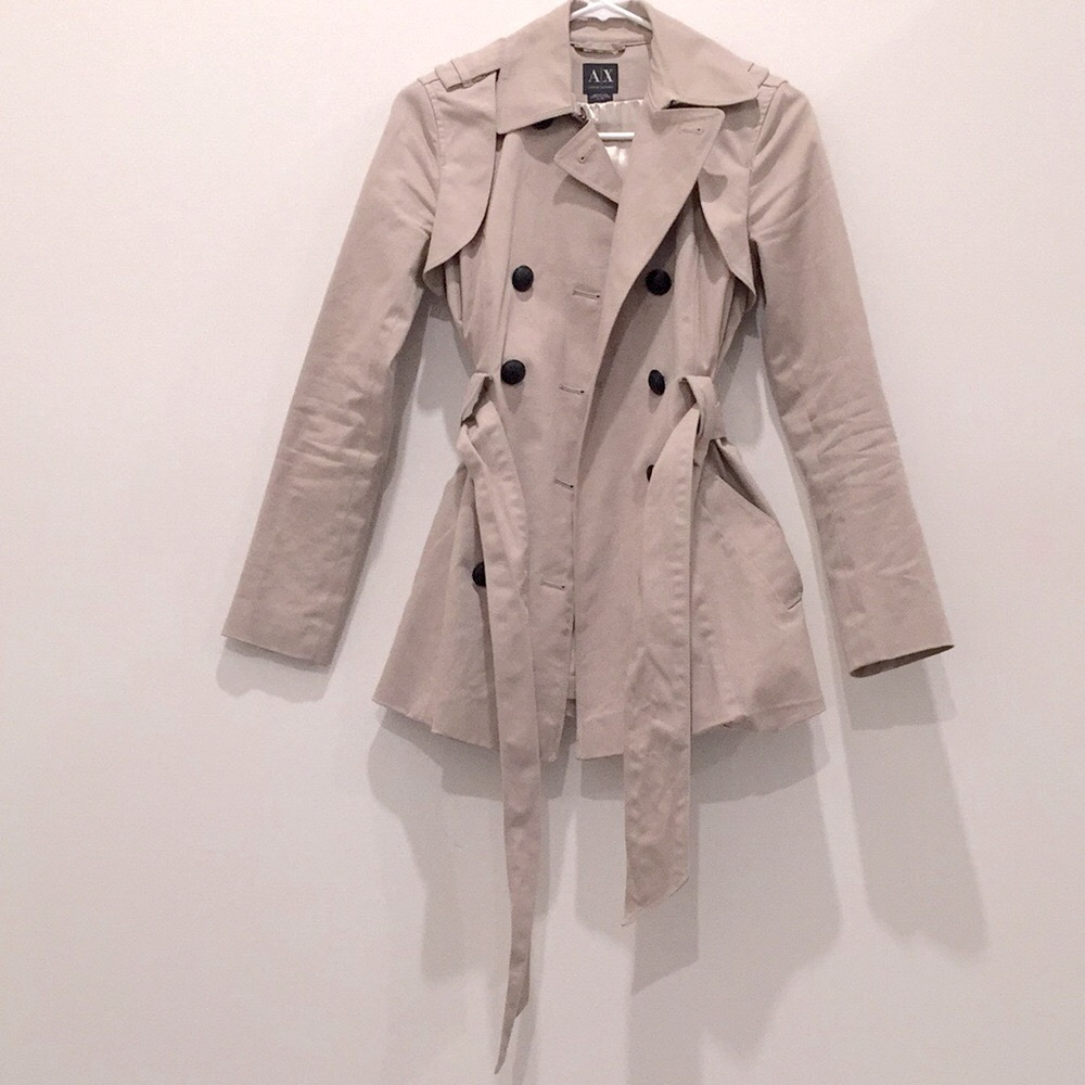 Armani exchange trench coat
